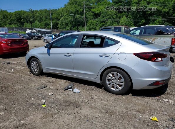 5NPD74LF3KH484854 2019 HYUNDAI ELANTRA Silver Rear left