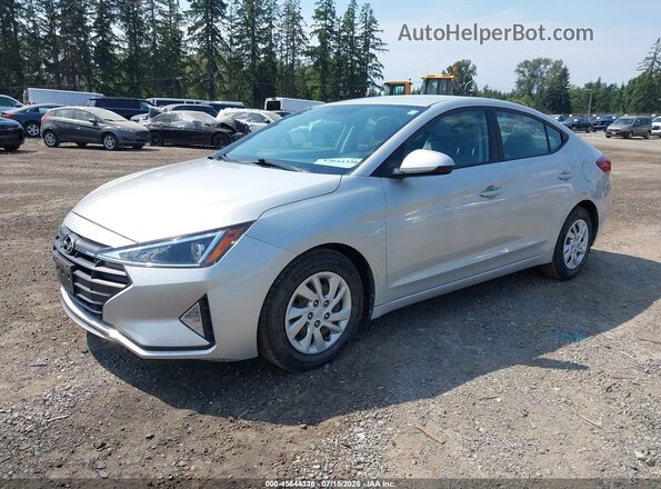5NPD74LF3KH487074 2019 HYUNDAI ELANTRA White Przód lewy