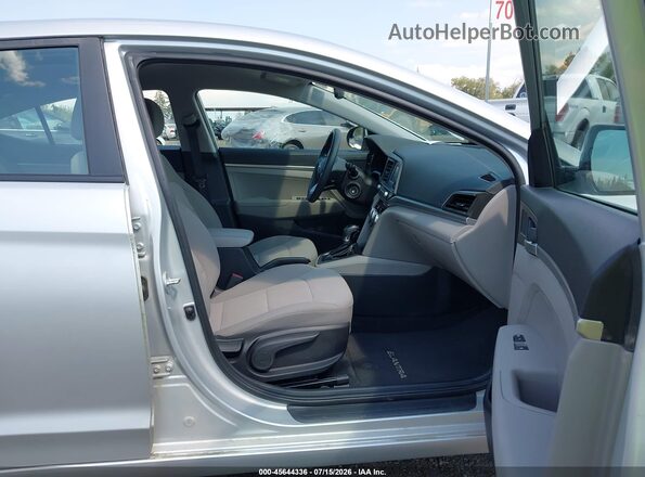 5NPD74LF3KH487074 2019 HYUNDAI ELANTRA White Widok wnętrza z przodu