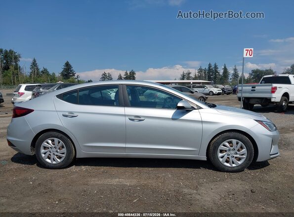 5NPD74LF3KH487074 2019 HYUNDAI ELANTRA White Widok wnętrza z tyłu