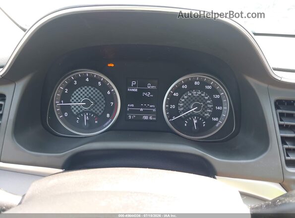 5NPD74LF3KH487074 2019 HYUNDAI ELANTRA White Widok tylnych siedzeń