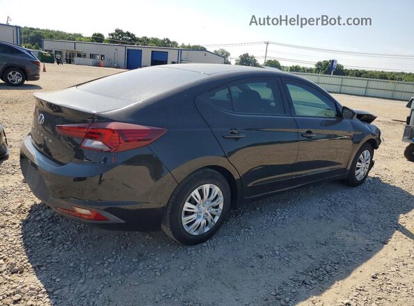 5NPD74LF3KH487642 2019 HYUNDAI ELANTRA Black Հետևի աջ