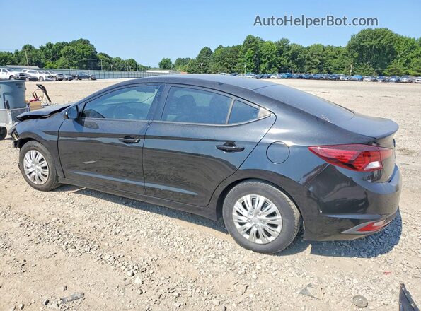 5NPD74LF3KH487642 2019 HYUNDAI ELANTRA Black Հետևի ձախ