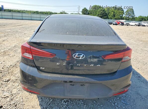 5NPD74LF3KH487642 2019 HYUNDAI ELANTRA Black Հետևի տեսք