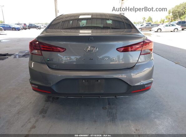 5NPD74LF3KH495997 2019 HYUNDAI ELANTRA Gray 