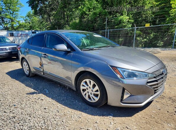 5NPD74LF3KH497300 2019 HYUNDAI ELANTRA Silver წინა მარჯვენა