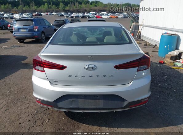 5NPD74LF3KH497670 2019 HYUNDAI ELANTRA Silver 