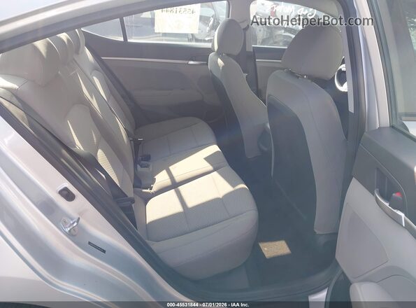 5NPD74LF3KH497670 2019 HYUNDAI ELANTRA Silver Vista de la etiqueta del VIN