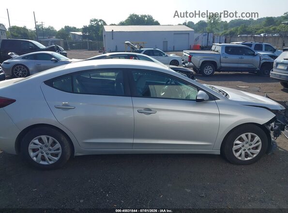 5NPD74LF3KH497670 2019 HYUNDAI ELANTRA Silver Vista interior trasera