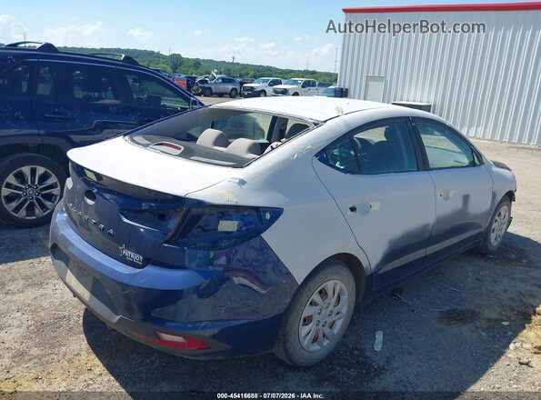 5NPD74LF3LH513710 2020 HYUNDAI ELANTRA Gray Rear right