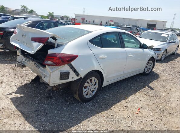 5NPD74LF3LH523489 2020 HYUNDAI ELANTRA White Tył prawy