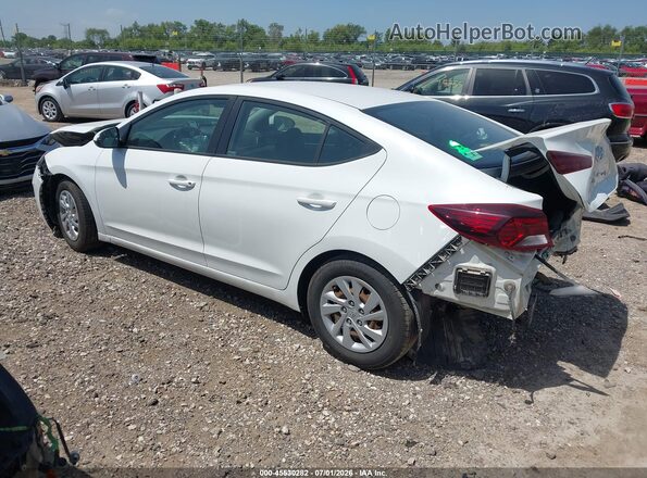5NPD74LF3LH523489 2020 HYUNDAI ELANTRA White Tył lewy