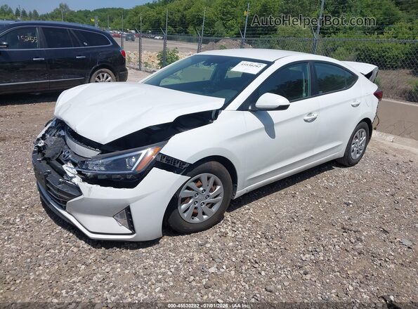 5NPD74LF3LH523489 2020 HYUNDAI ELANTRA White Przód lewy