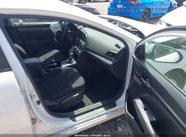 5NPD74LF3LH523489 2020 HYUNDAI ELANTRA White Widok wnętrza z przodu