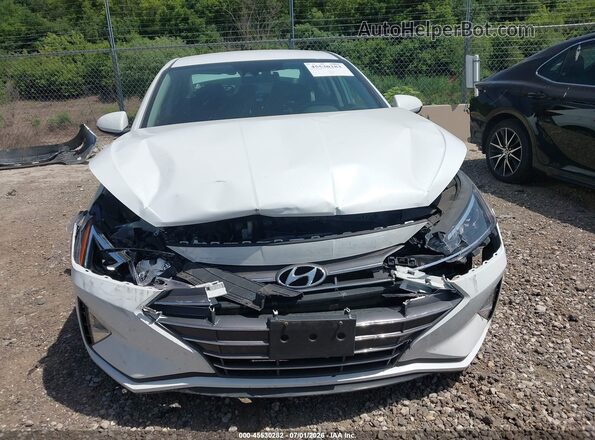 5NPD74LF3LH523489 2020 HYUNDAI ELANTRA White Widok deski rozdzielczej