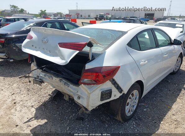 5NPD74LF3LH523489 2020 HYUNDAI ELANTRA White Widok z przodu