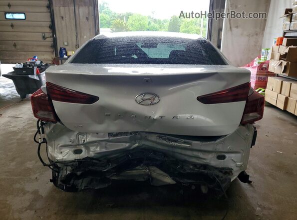 5NPD74LF3LH529583 2020 HYUNDAI ELANTRA White Vista trasera