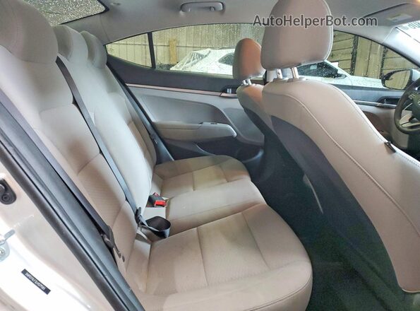 5NPD74LF3LH529583 2020 HYUNDAI ELANTRA White Vista de los asientos traseros