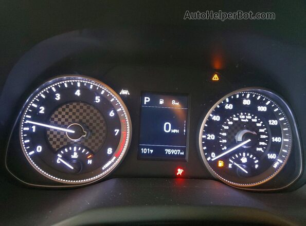 5NPD74LF3LH551986 2020 HYUNDAI ELANTRA Silver Вид щитка приладів