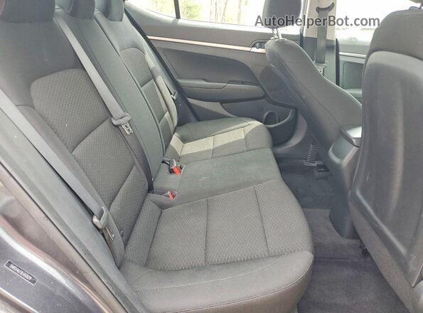 5NPD74LF3LH578279 2020 HYUNDAI ELANTRA Black Vista de los asientos traseros
