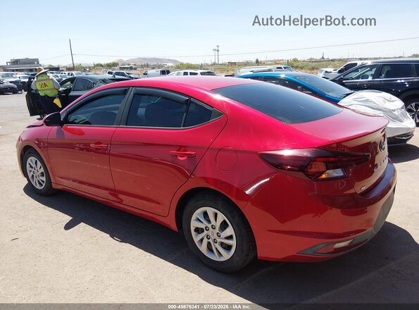 5NPD74LF3LH597785 2020 HYUNDAI ELANTRA Red Widok wnętrza 360 stopni