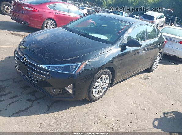 5NPD74LF3LH598757 2020 HYUNDAI ELANTRA Black Front left