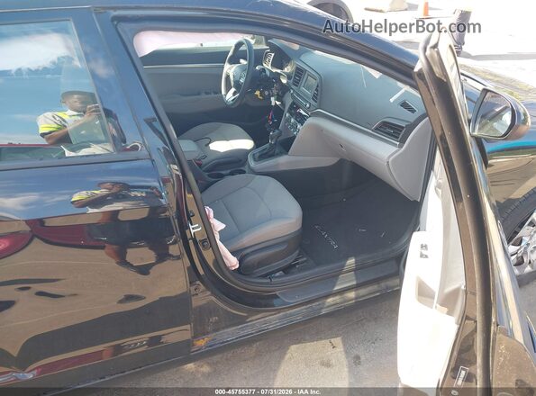 5NPD74LF3LH598757 2020 HYUNDAI ELANTRA Black Front interior view