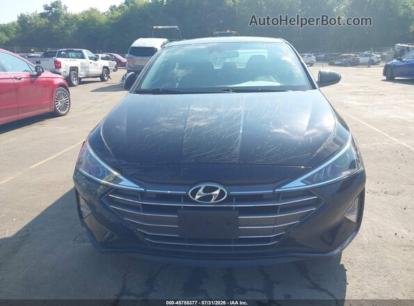 5NPD74LF3LH598757 2020 HYUNDAI ELANTRA Black Dashboard view