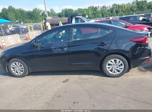 5NPD74LF3LH598757 2020 HYUNDAI ELANTRA Black Rear interior view