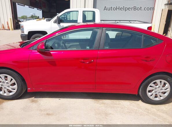 5NPD74LF3LH600488 2020 HYUNDAI ELANTRA Red 