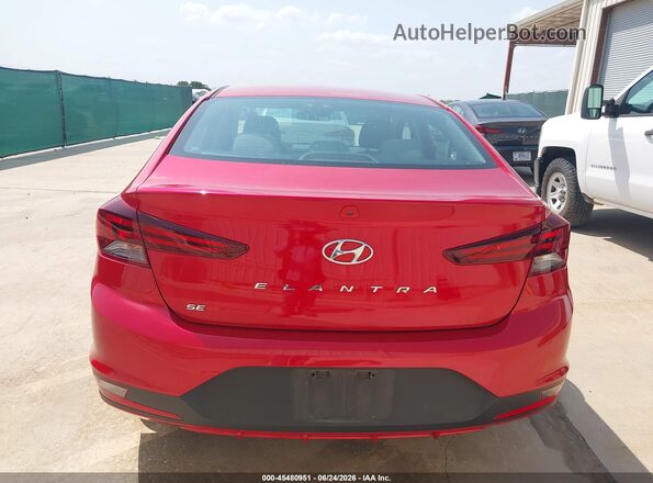 5NPD74LF3LH600488 2020 HYUNDAI ELANTRA Red 