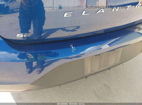 5NPD74LF3LH600524 2020 HYUNDAI ELANTRA Blue წინა ხედი