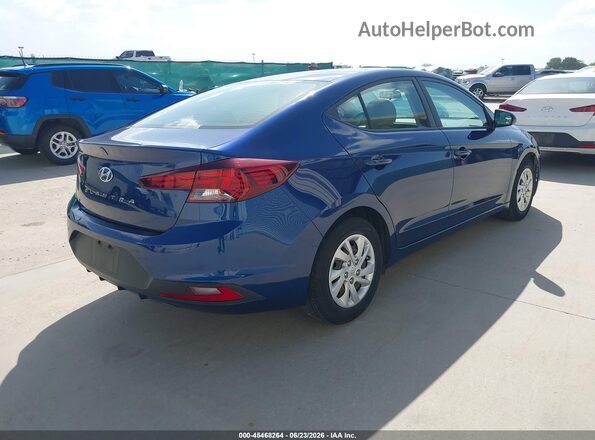 5NPD74LF3LH600524 2020 HYUNDAI ELANTRA Blue უკანა მარჯვენა