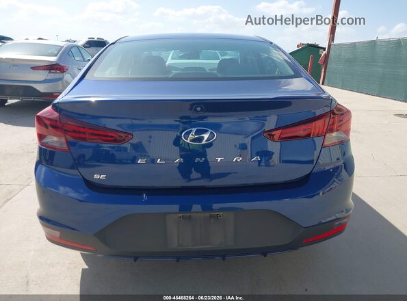 5NPD74LF3LH600524 2020 HYUNDAI ELANTRA Blue 