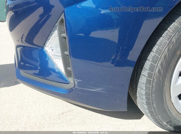 5NPD74LF3LH600524 2020 HYUNDAI ELANTRA Blue უკანა სალონის ხედი