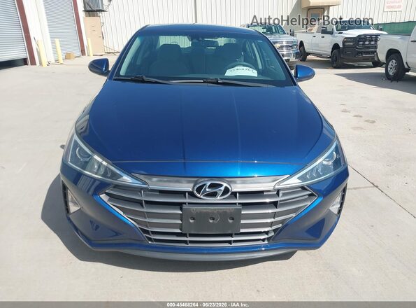 5NPD74LF3LH600524 2020 HYUNDAI ELANTRA Blue 