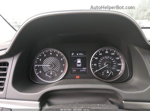 5NPD74LF3LH601110 2020 HYUNDAI ELANTRA Blue Widok tylnych siedzeń