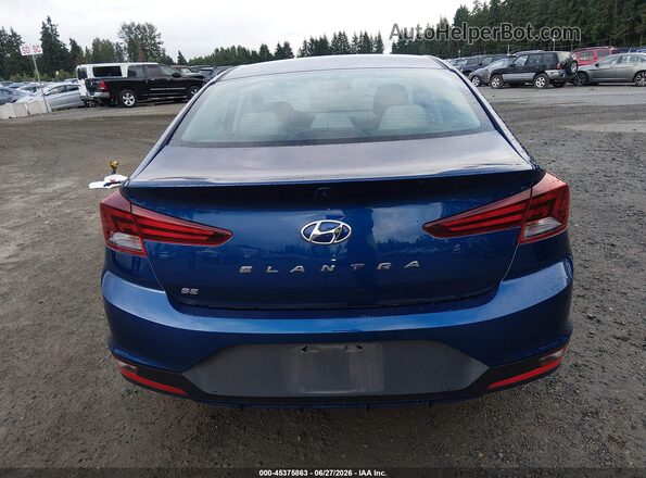 5NPD74LF3LH601110 2020 HYUNDAI ELANTRA Blue 