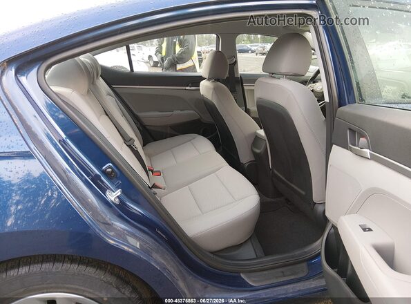 5NPD74LF3LH601110 2020 HYUNDAI ELANTRA Blue Widok naklejki z numerem VIN