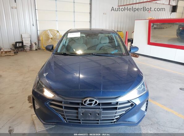5NPD74LF3LH601124 2020 HYUNDAI ELANTRA Синий Вид спереди