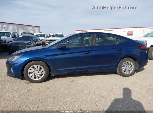 5NPD74LF3LH601124 2020 HYUNDAI ELANTRA Синий Панорамный вид салона 360°