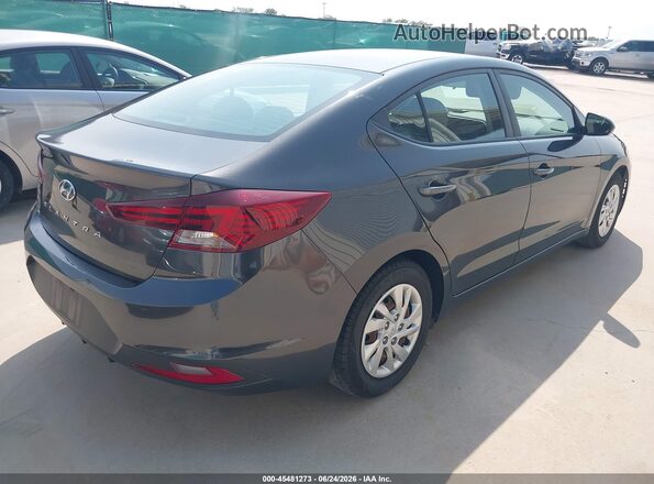 5NPD74LF3LH601172 2020 HYUNDAI ELANTRA Gray უკანა მარჯვენა