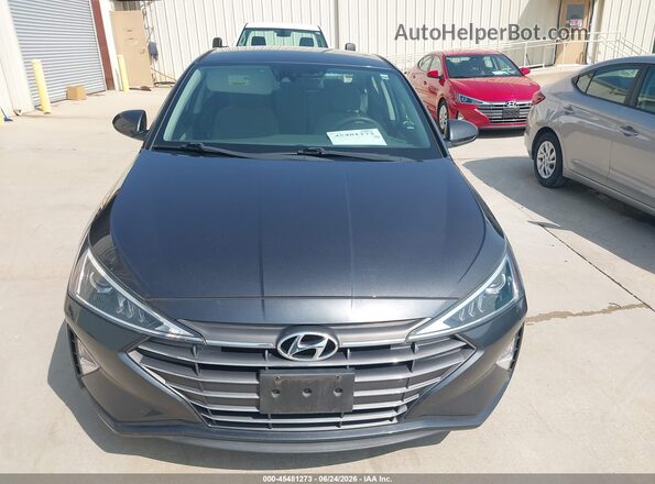 5NPD74LF3LH601172 2020 HYUNDAI ELANTRA Gray უკანა სალონის ხედი