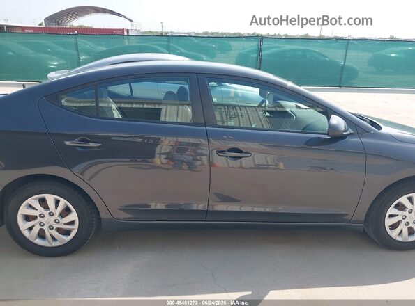 5NPD74LF3LH601172 2020 HYUNDAI ELANTRA Gray სალონის 360-გრადუსიანი ხედი