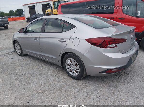 5NPD74LF3LH601589 2020 HYUNDAI ELANTRA Silver Trasero izquierdo