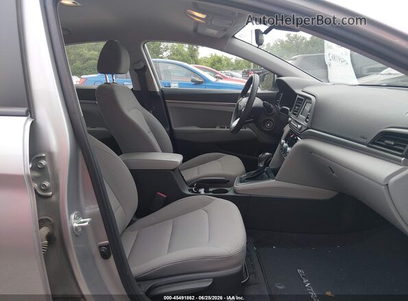 5NPD74LF3LH601589 2020 HYUNDAI ELANTRA Silver Vista interior delantera