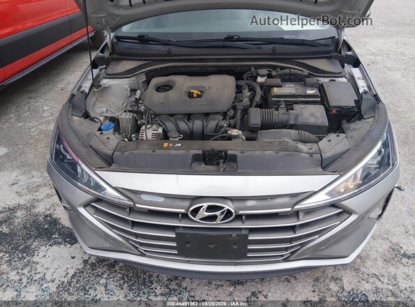 5NPD74LF3LH601589 2020 HYUNDAI ELANTRA Silver Vista trasera