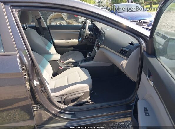 5NPD74LF3LH602063 2020 HYUNDAI ELANTRA Gray წინა სალონის ხედი