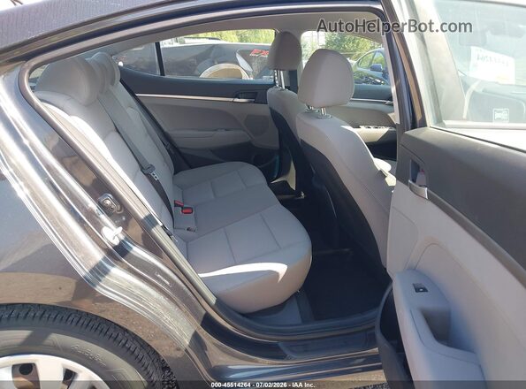5NPD74LF3LH602063 2020 HYUNDAI ELANTRA Gray VIN კოდის სტიკერის ხედი
