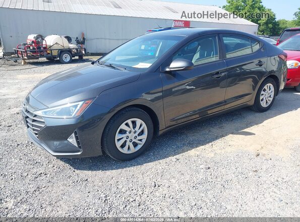 5NPD74LF3LH602063 2020 HYUNDAI ELANTRA Gray წინა მარცხენა ხედი სამი მეოთხედიდან